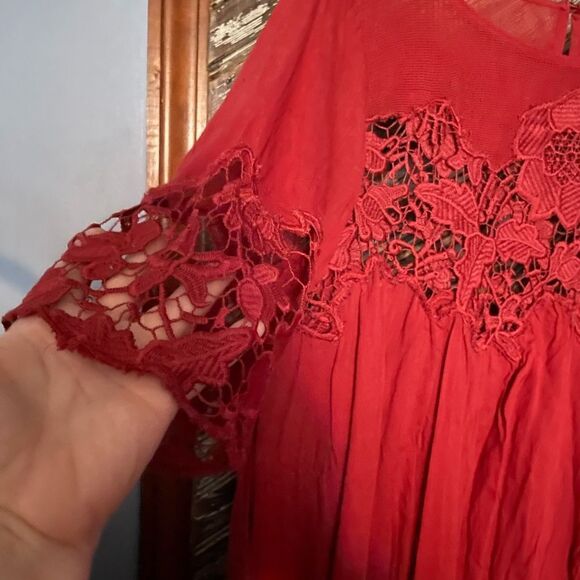 Holding Horses Magnolia lace mini dress HARD TO FIND SIZE - Picture 5 of 7